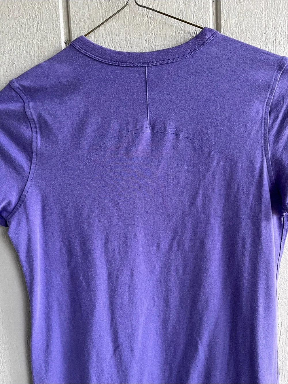 Lululemon Classic Fit Cotton Blend T Shirt Dress in Charged Indigo Purple XS